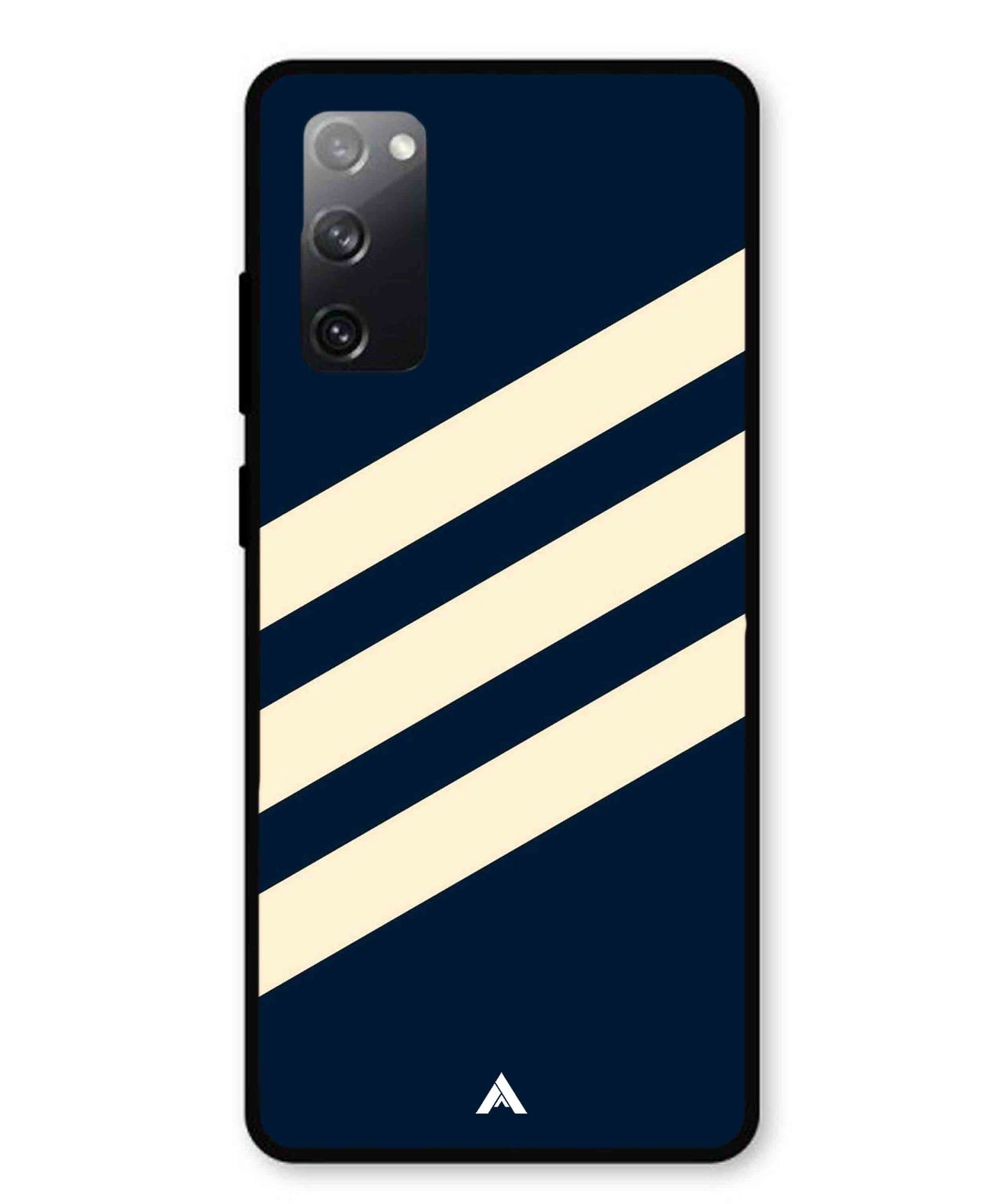 Stripe Pattern 16 Metal Back Cover Phone Case for Samsung Galaxy S20 Fe