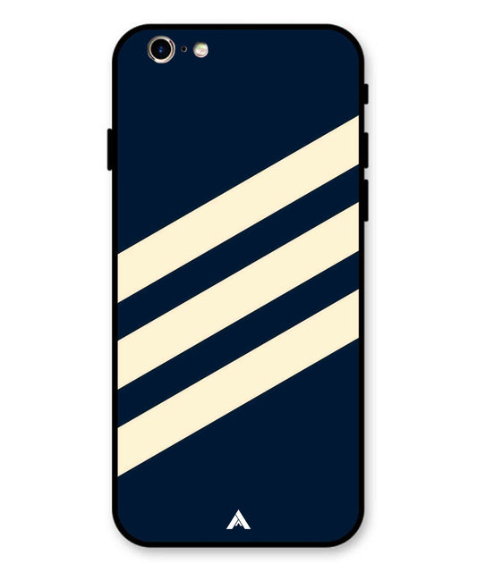 Stripe Pattern 16 Metal Back Cover Phone Case for iPhone 11
