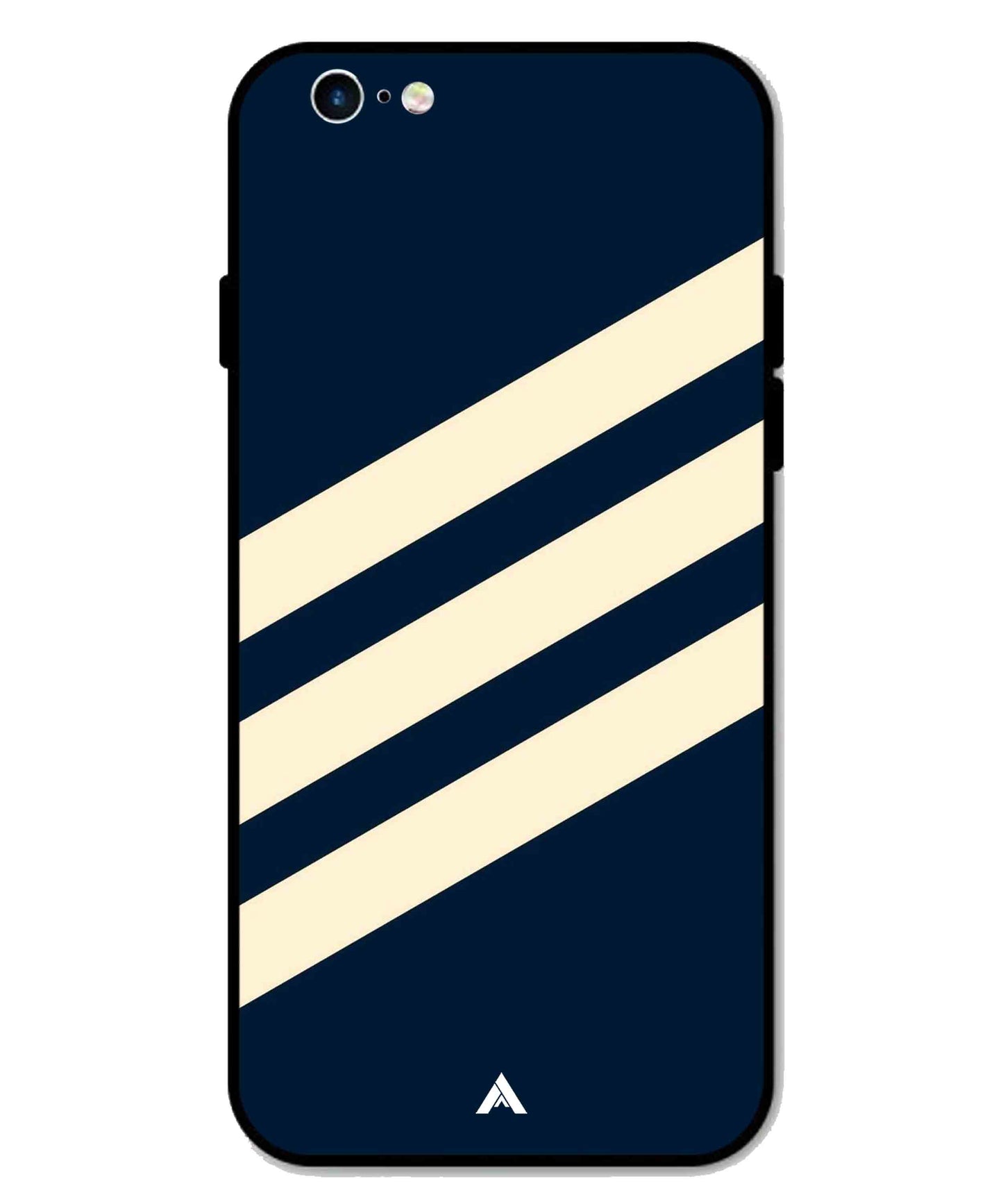Stripe Pattern 16 Metal Back Cover Phone Case for iPhone 6