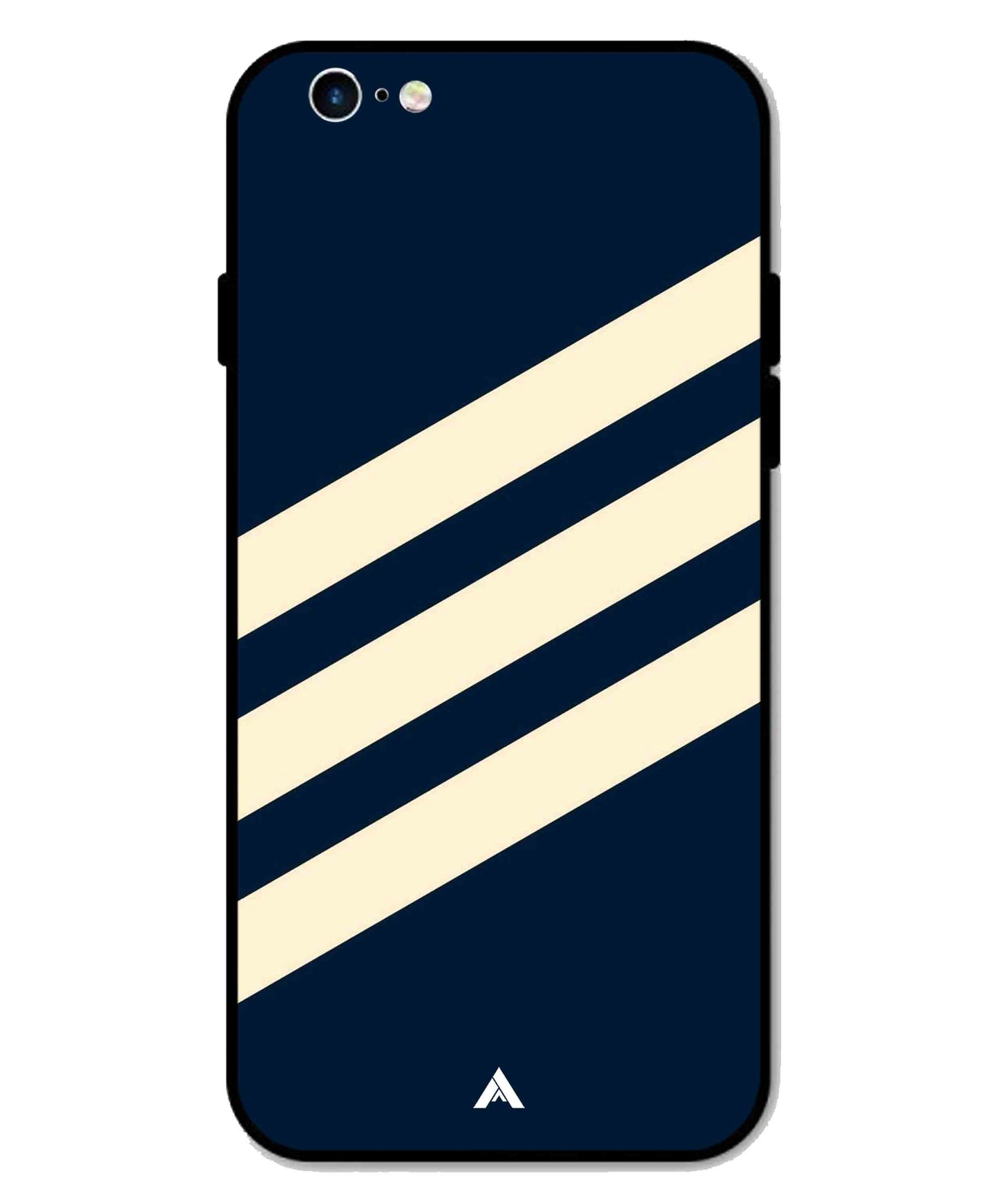 Stripe Pattern 16 Metal Back Cover Phone Case for iPhone 6s