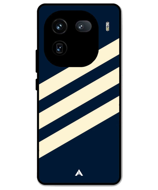 Stripe Pattern 16 Metal Back Cover Phone Case for iQOO 12