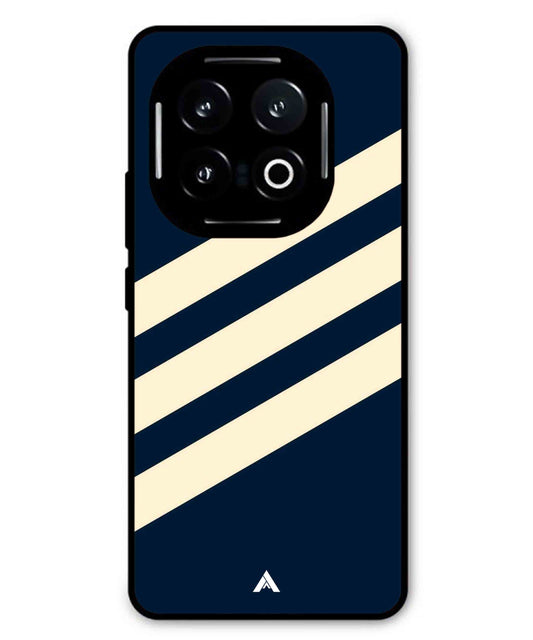 Stripe Pattern 16 Metal Back Cover Phone Case for iQOO 13