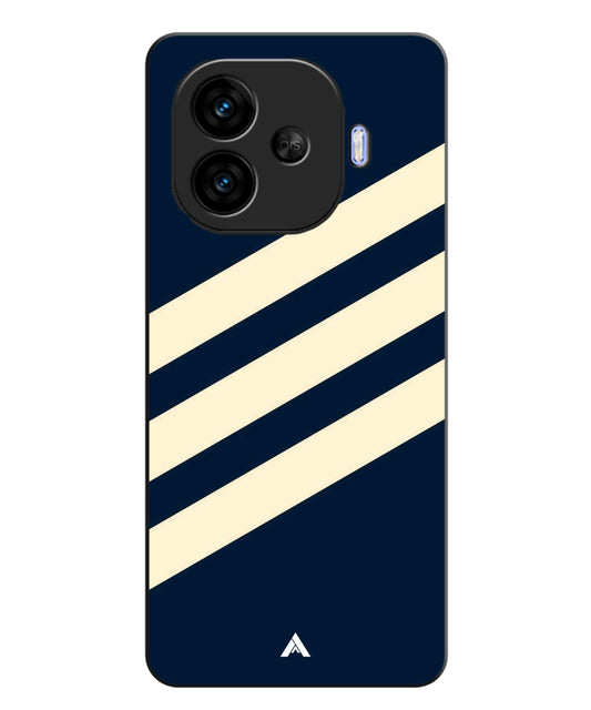 Stripe Pattern 16 Metal Back Cover Phone Case for iQOO Neo 10r