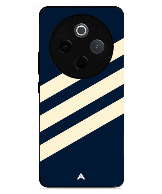 Stripe Pattern 16 Metal Back Cover Phone Case for iQOO Z10