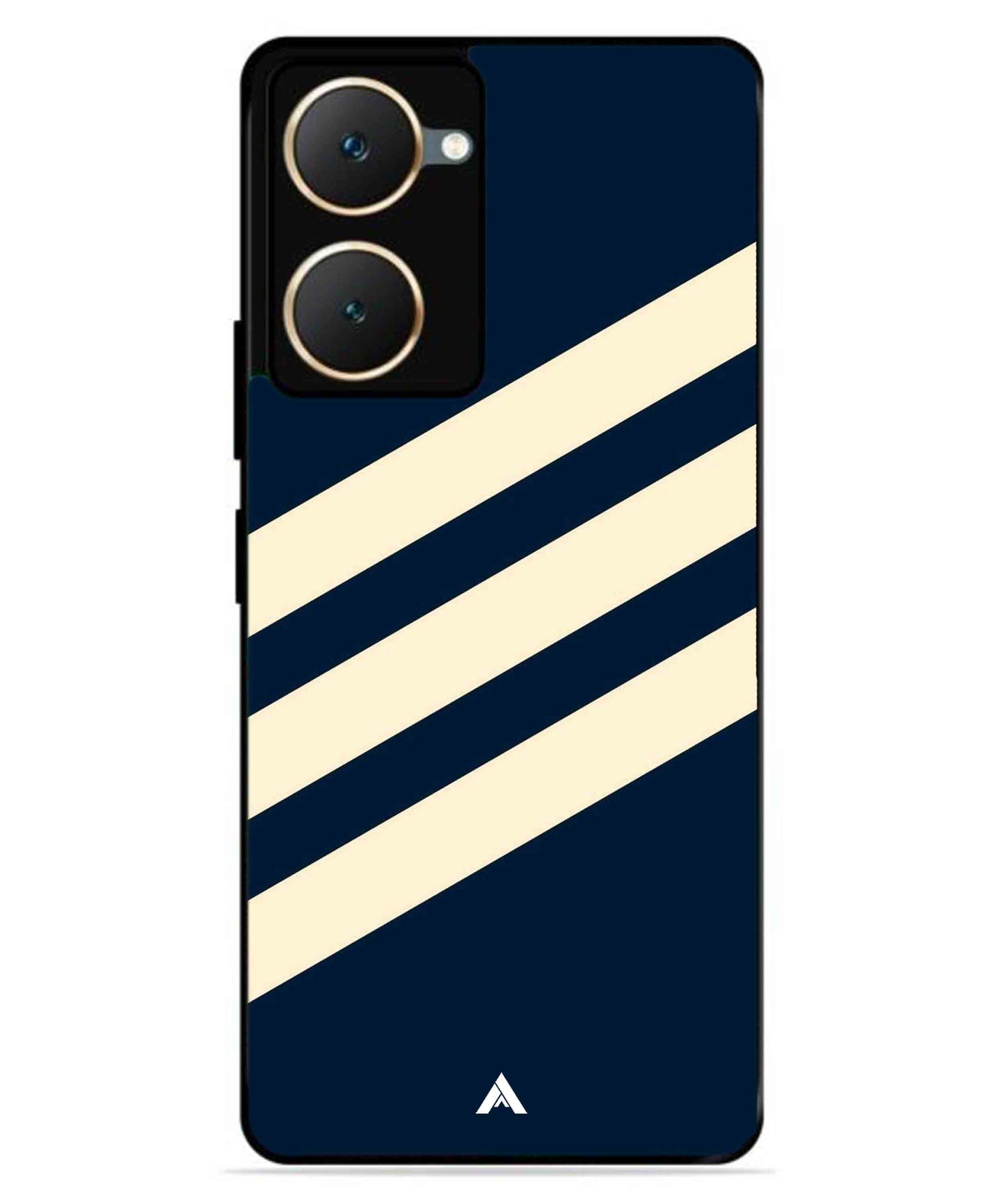 Stripe Pattern 16 Metal Back Cover Phone Case for iQOO Z9 Lite