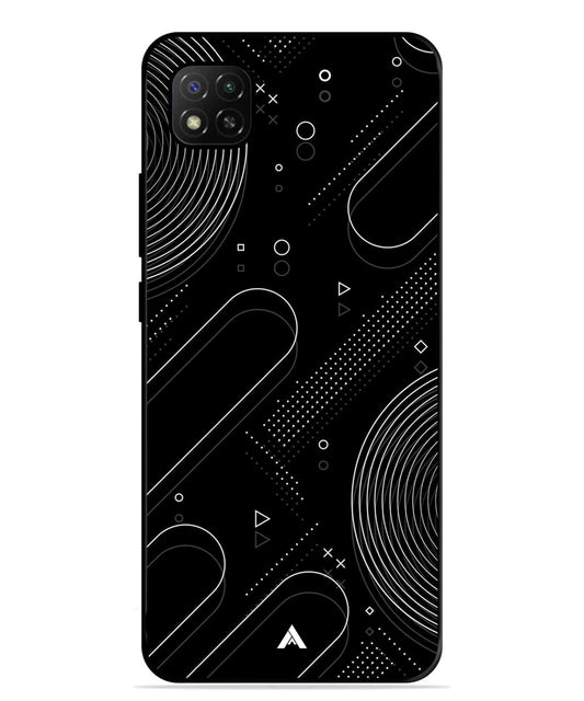 Stripe Pattern 17 Metal Back Cover Phone Case for Poco C31
