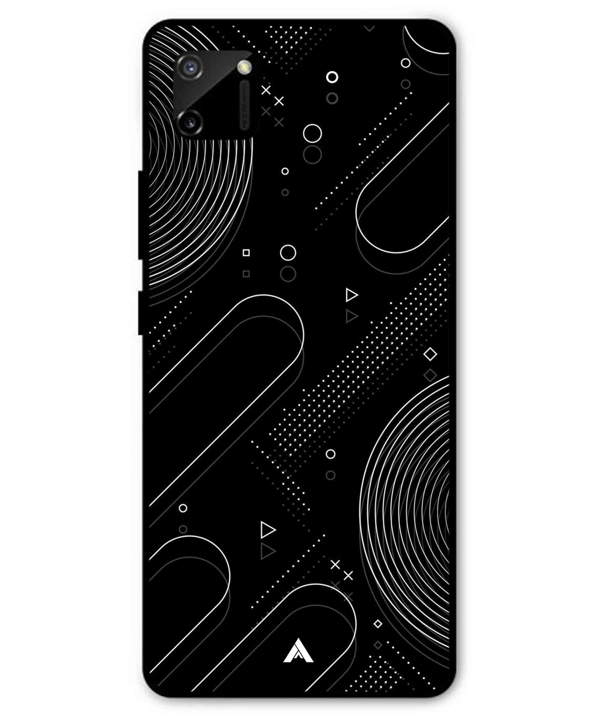 Stripe Pattern 17 Metal Back Cover Phone Case for Realme C11