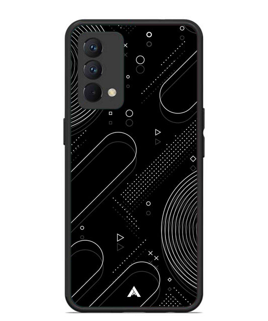 Stripe Pattern 17 Metal Back Cover Phone Case for Realme GT Master Edition