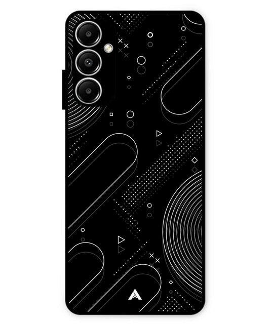 Stripe Pattern 17 Metal Back Cover Phone Case for Samsung Galaxy A05s