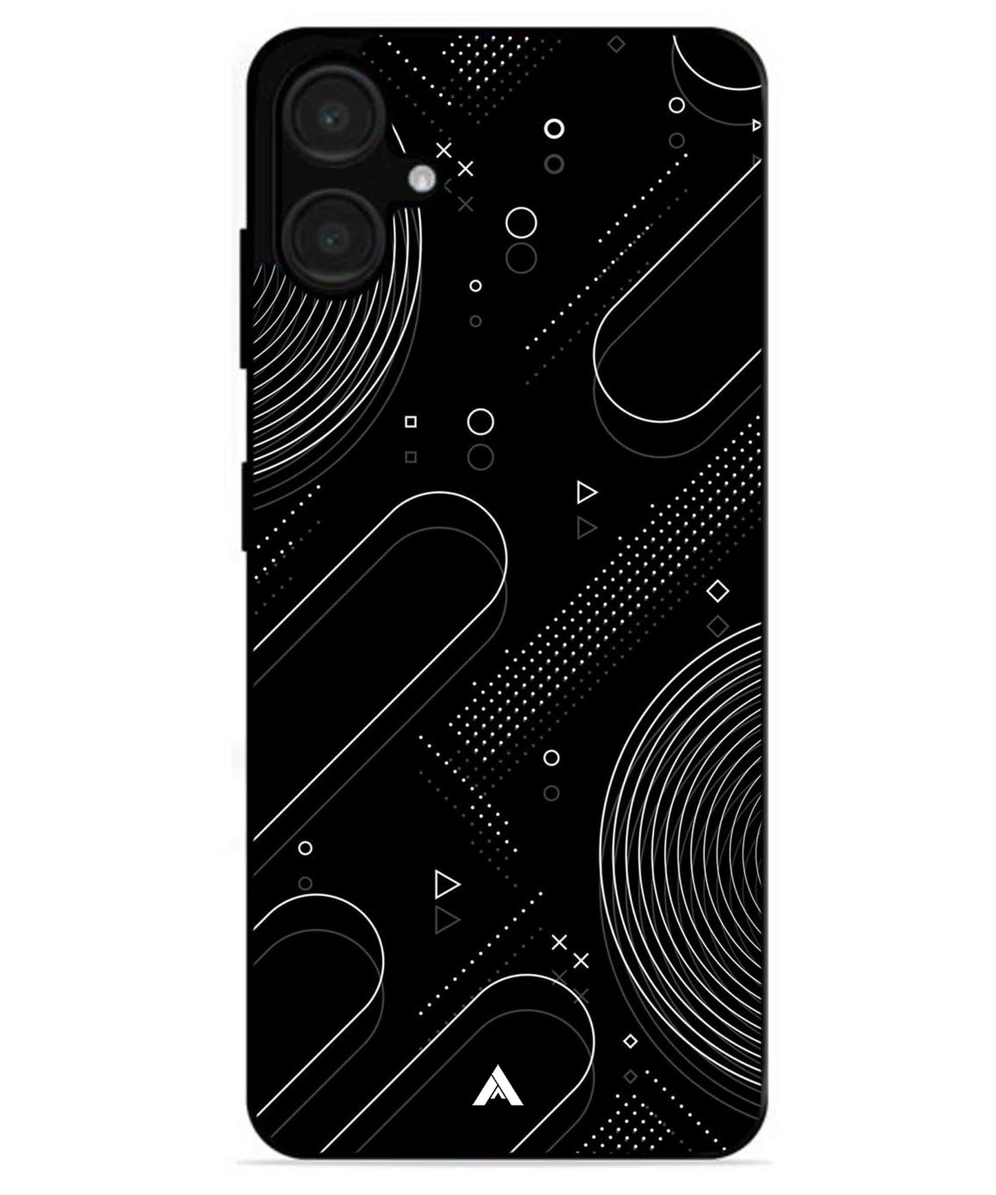 Stripe Pattern 17 Metal Back Cover Phone Case for Samsung Galaxy A06