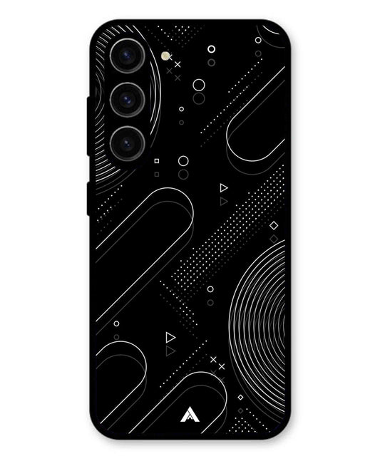 Stripe Pattern 17 Metal Back Cover Phone Case for Samsung Galaxy A36