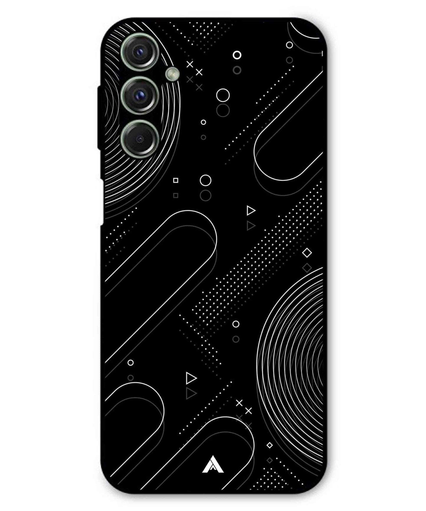 Stripe Pattern 17 Metal Back Cover Phone Case for Samsung Galaxy F34
