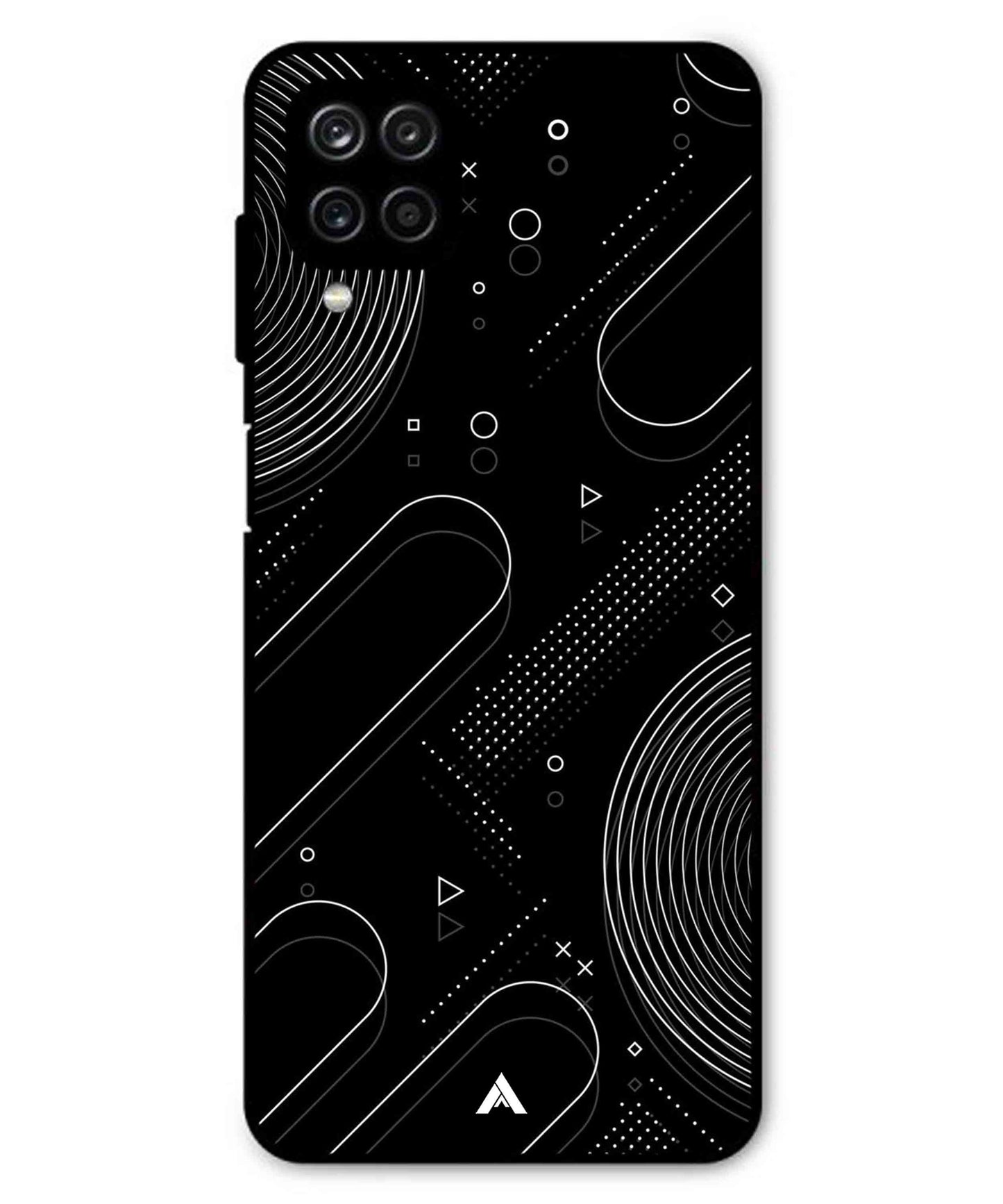 Stripe Pattern 17 Metal Back Cover Phone Case for Samsung Galaxy M33