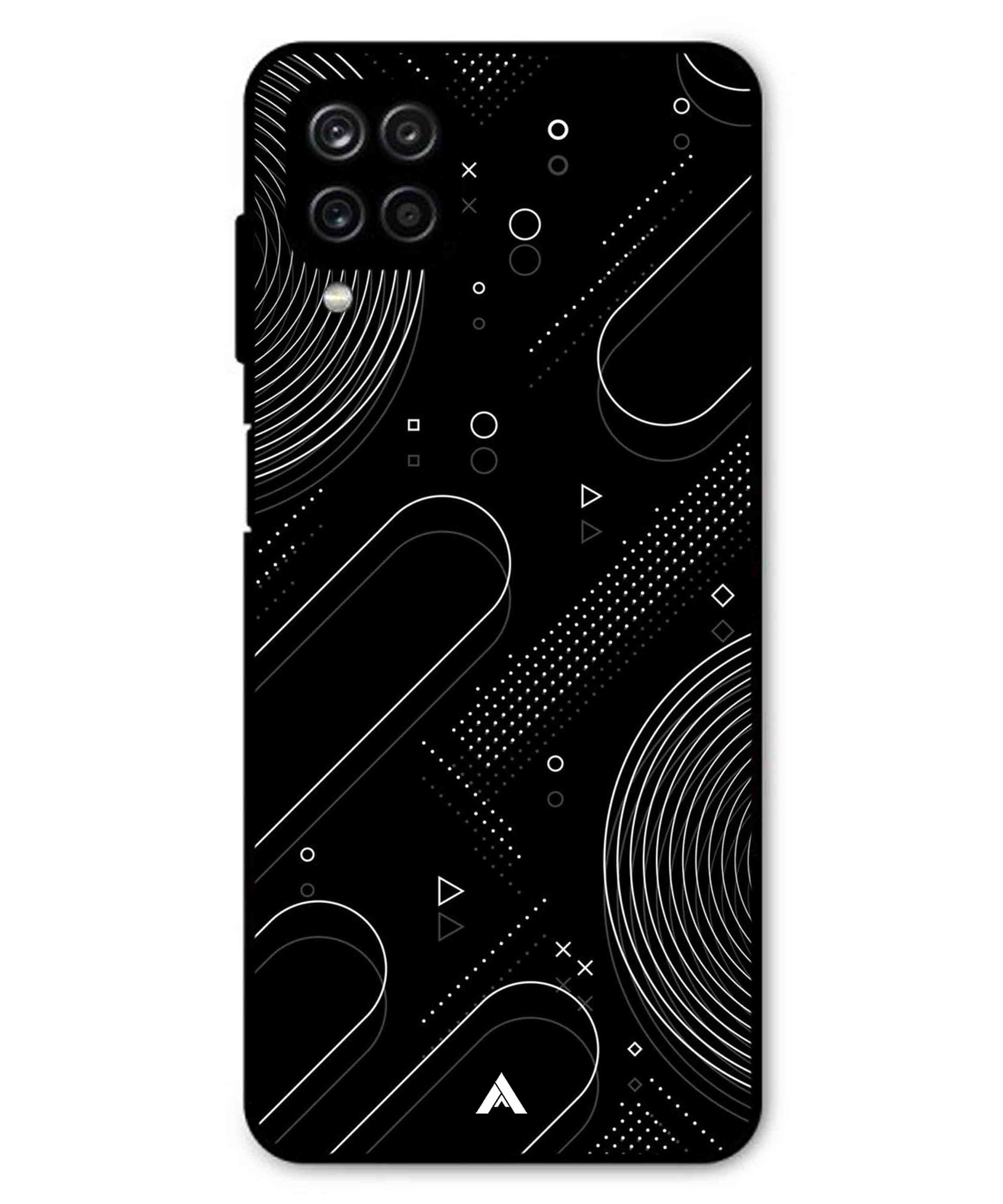 Stripe Pattern 17 Metal Back Cover Phone Case for Samsung Galaxy M33