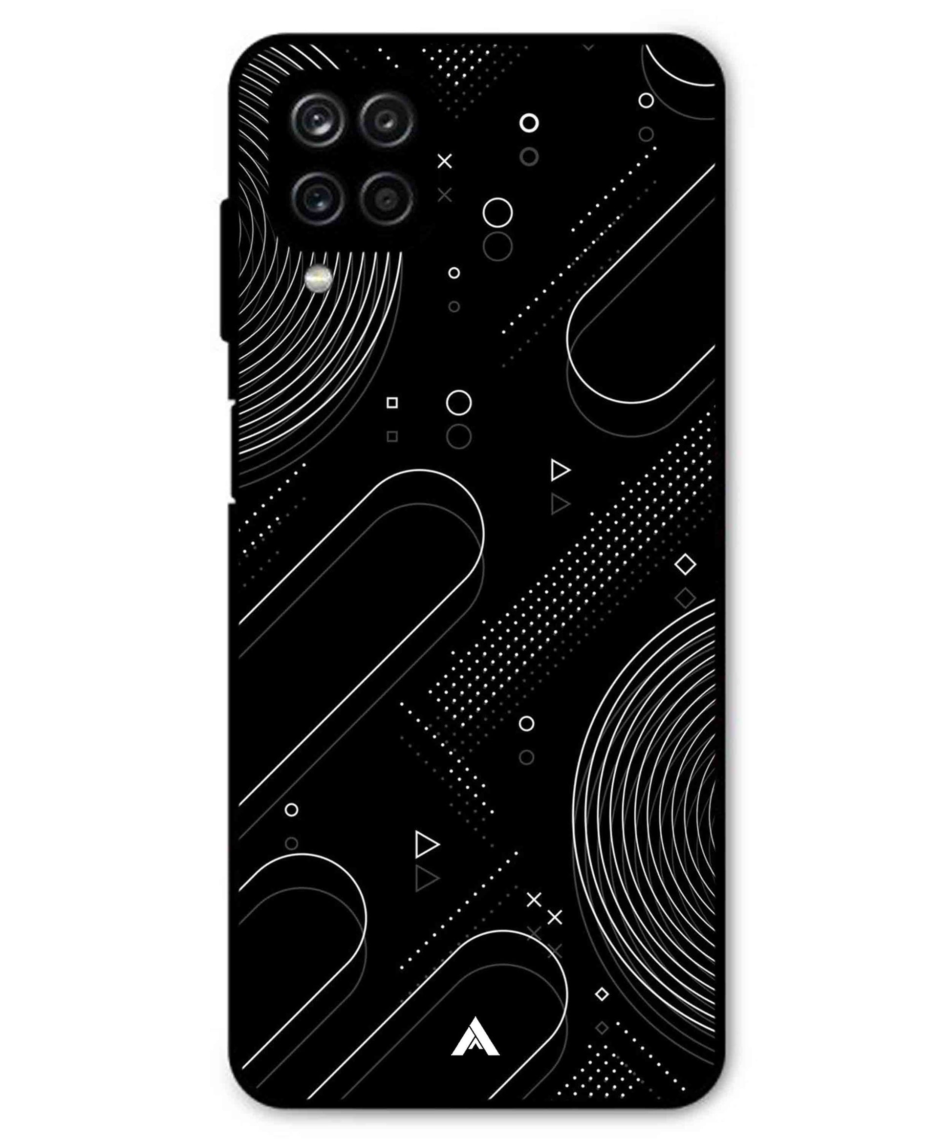 Stripe Pattern 17 Metal Back Cover Phone Case for Samsung Galaxy M53