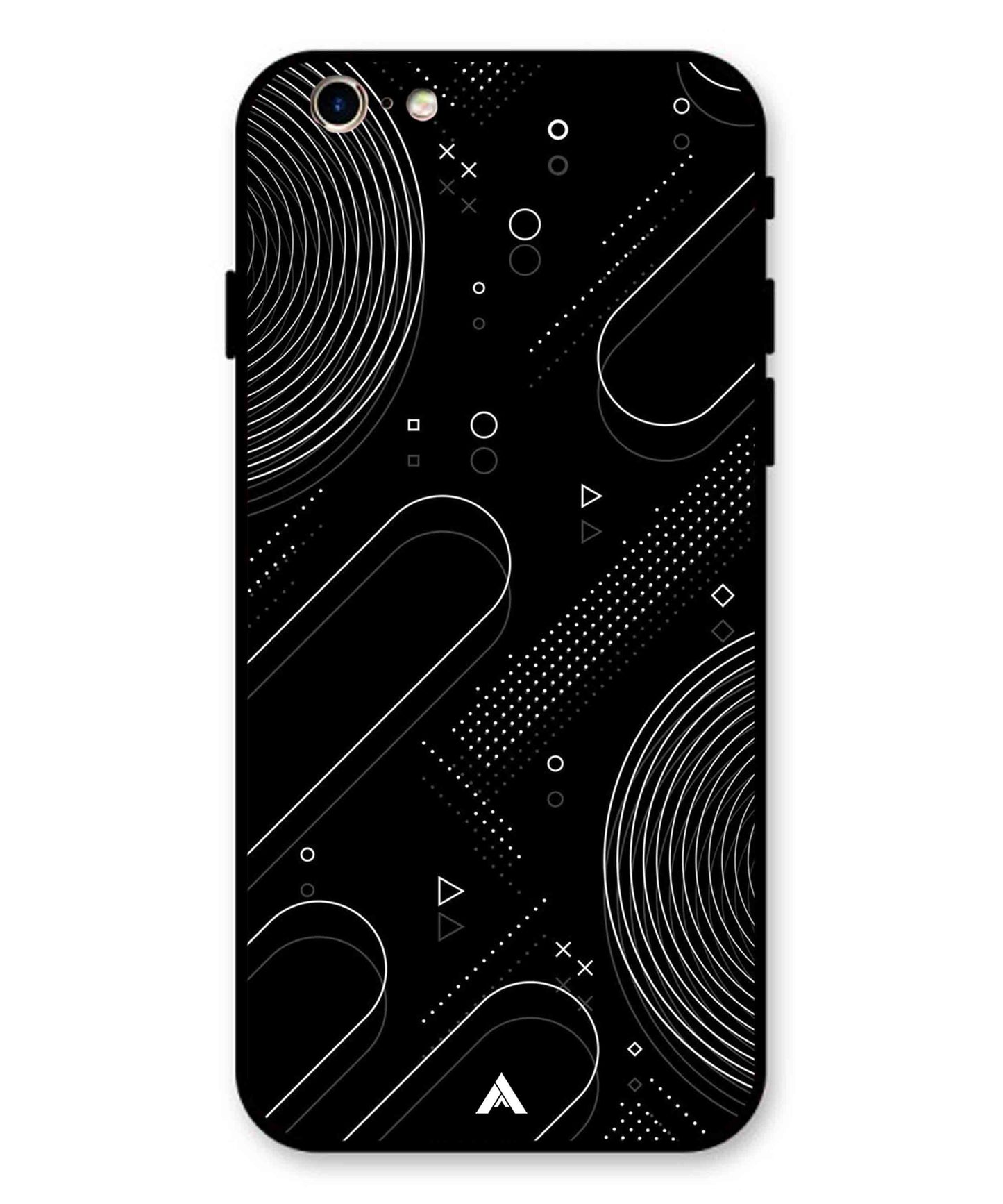 Stripe Pattern 17 Metal Back Cover Phone Case for iPhone 11
