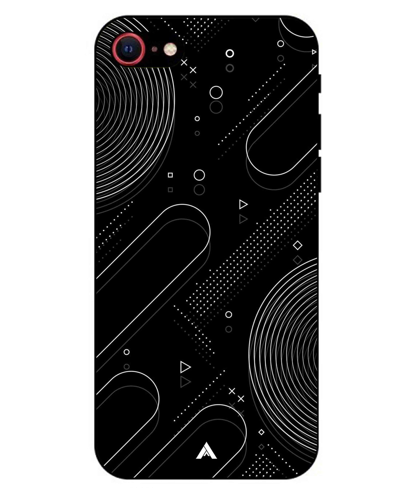 Stripe Pattern 17 Metal Back Cover Phone Case for iPhone 7
