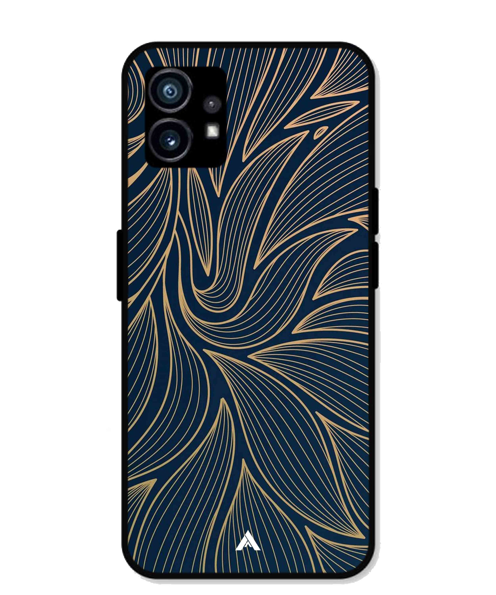 Stripe Pattern 18 Metal Back Cover Phone Case for Nothing Phone 1