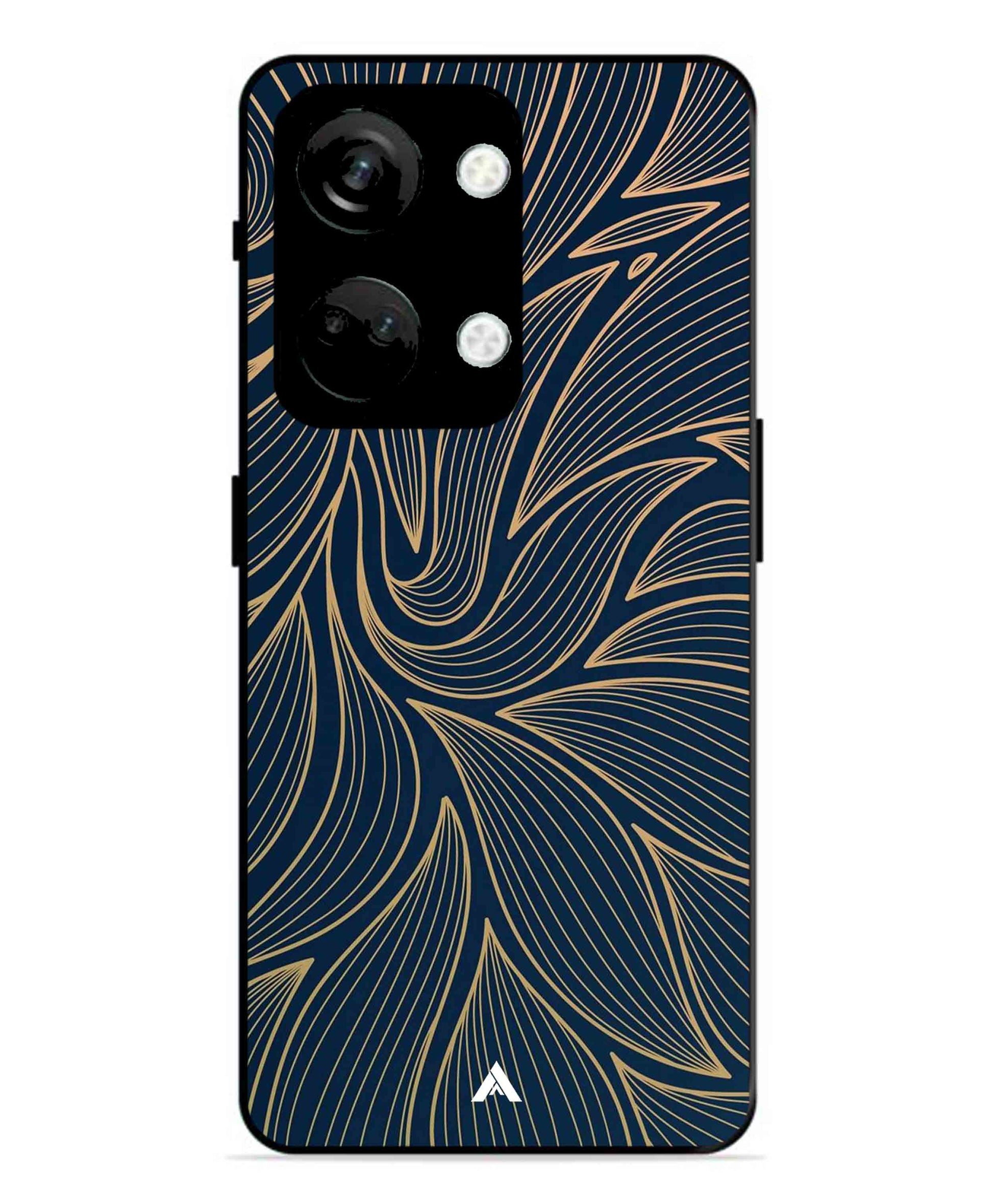 Stripe Pattern 18 Metal Back Cover Phone Case for Oneplus Nord 3