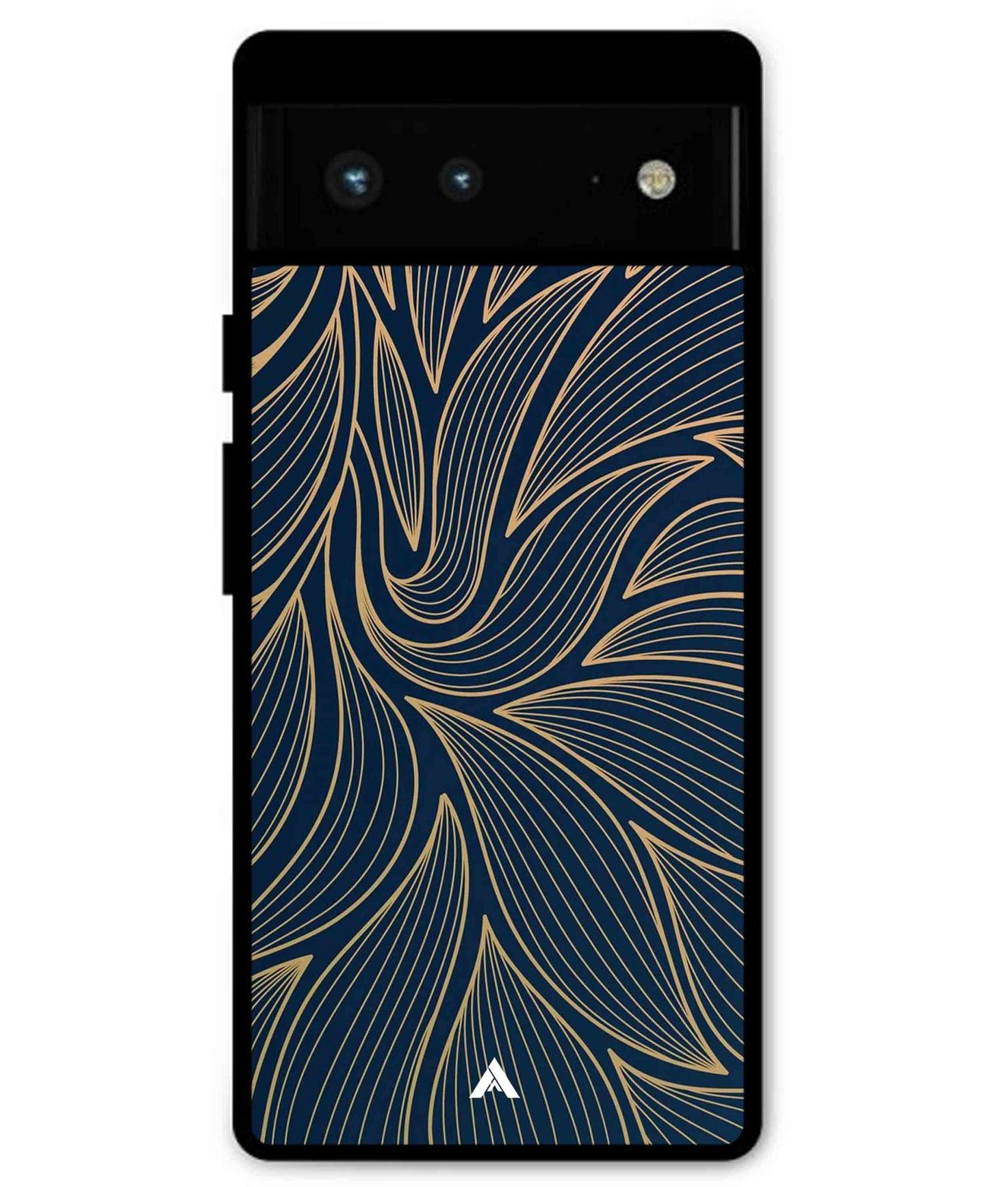 Stripe Pattern 18 Metal Back Cover Phone Case for Pixel 7A