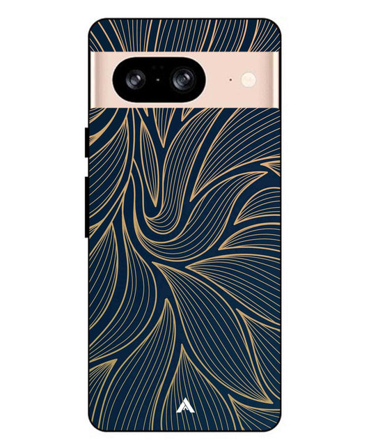 Stripe Pattern 18 Metal Back Cover Phone Case for Pixel 8