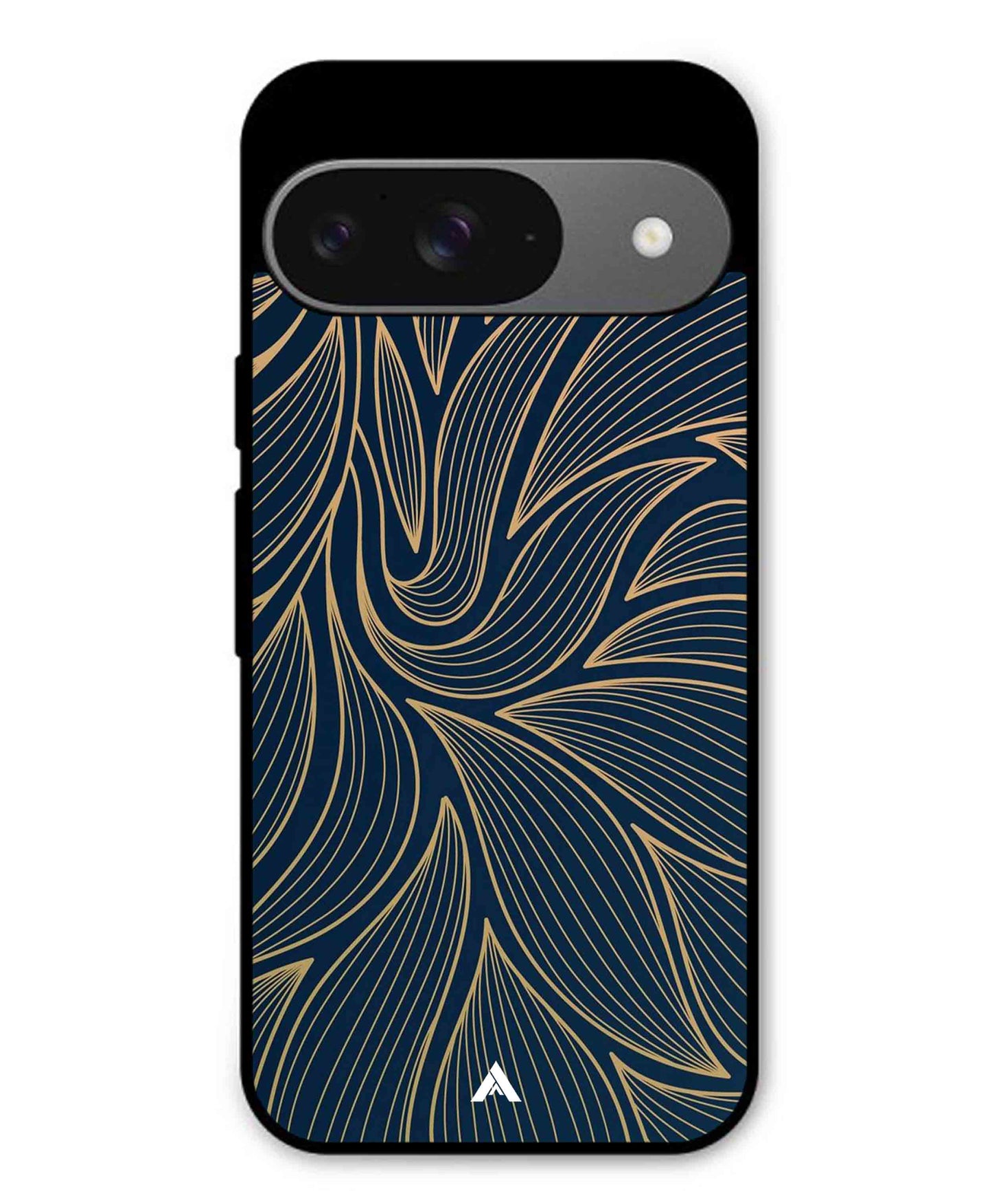 Stripe Pattern 18 Metal Back Cover Phone Case for Pixel 9