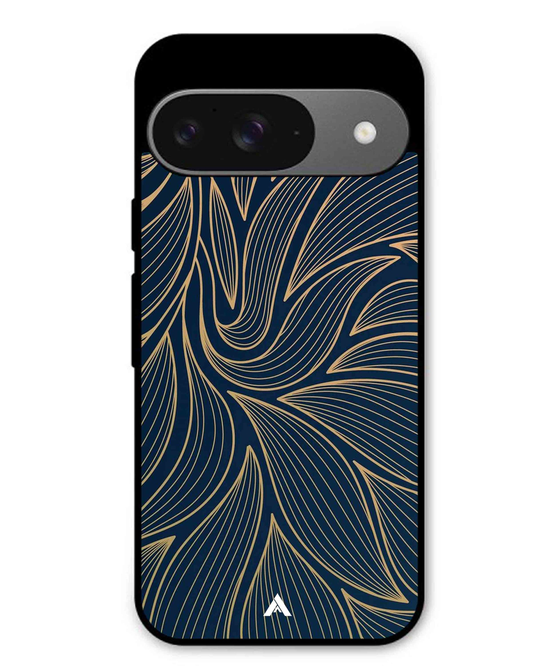 Stripe Pattern 18 Metal Back Cover Phone Case for Pixel 9