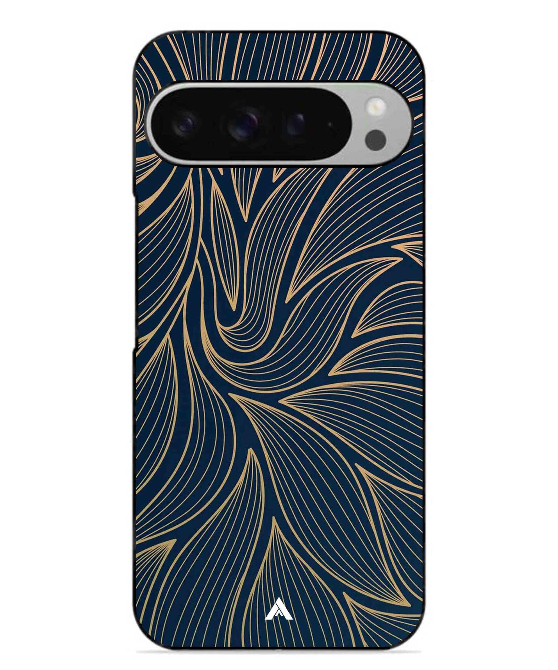 Stripe Pattern 18 Metal Back Cover Phone Case for Pixel 9 Pro