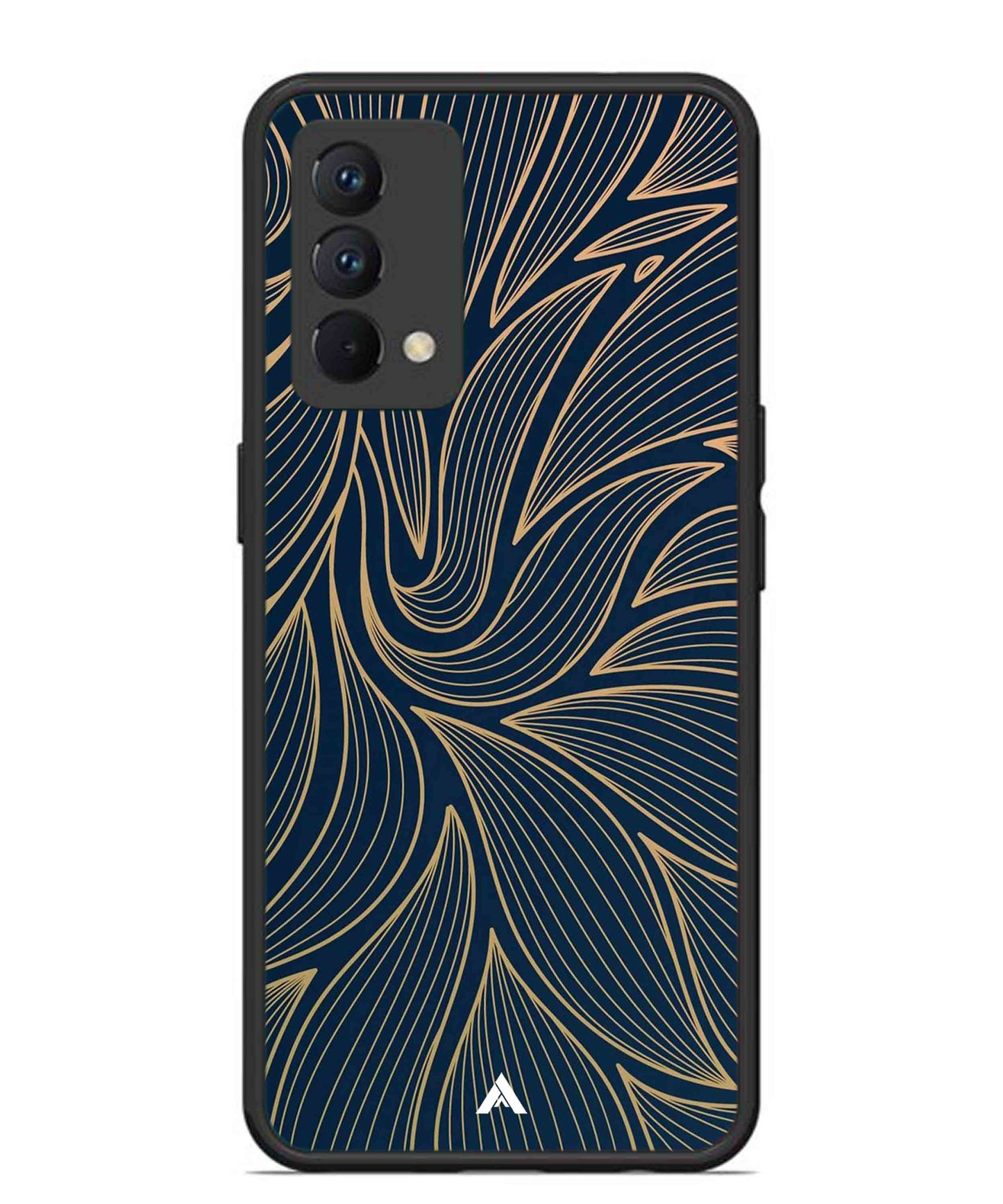 Stripe Pattern 18 Metal Back Cover Phone Case for Realme GT Master Edition
