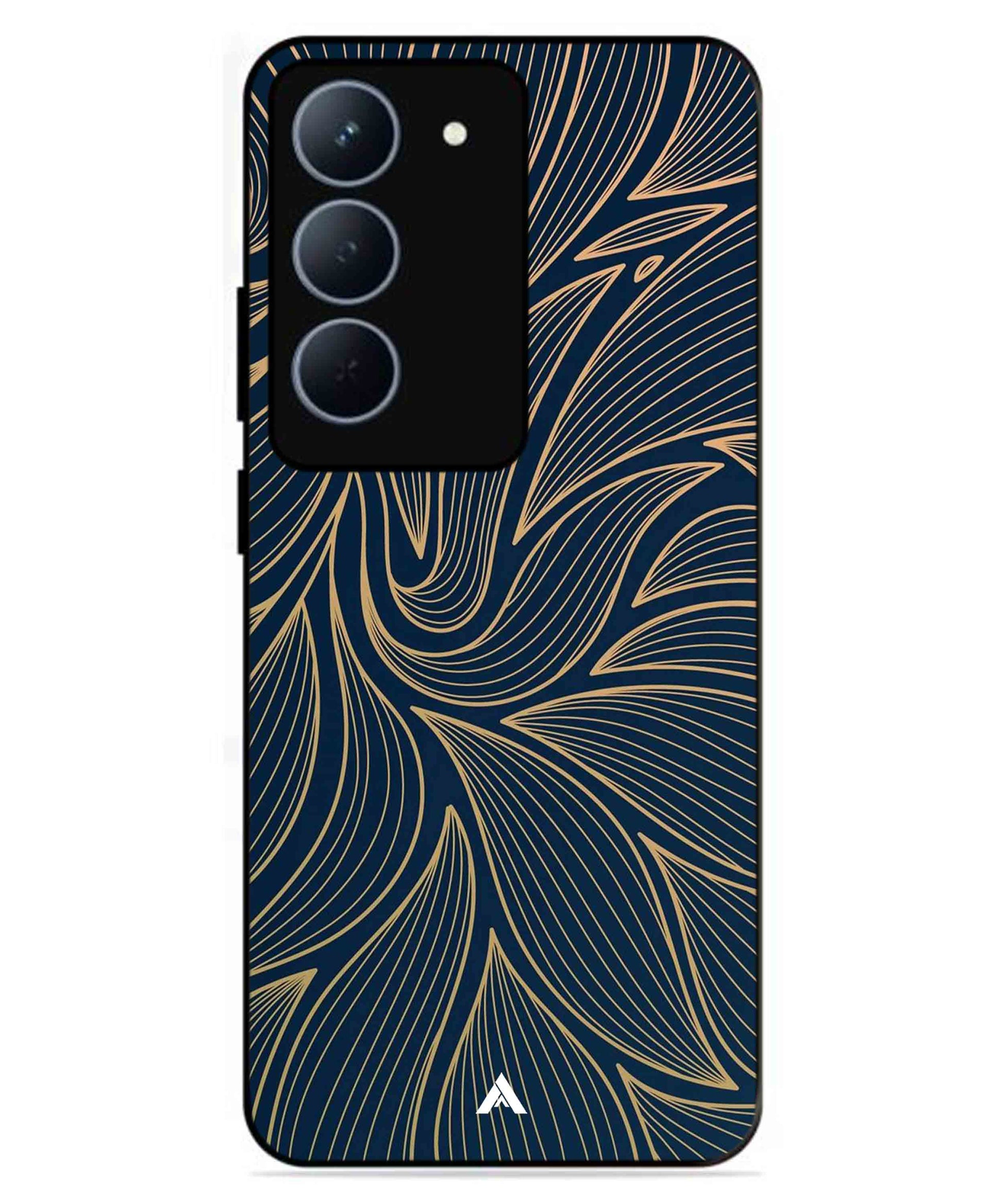Stripe Pattern 18 Metal Back Cover Phone Case for Realme P3X