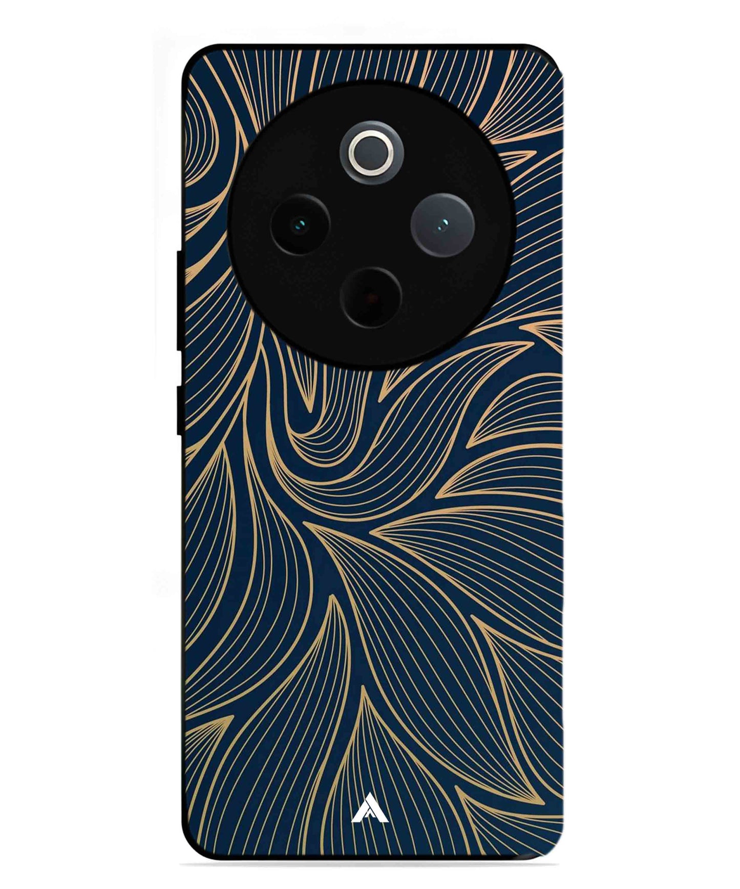 Stripe Pattern 18 Metal Back Cover Phone Case for Vivo T4