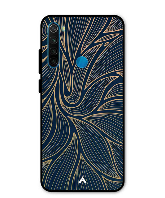 Stripe Pattern 18 Metal Back Cover Phone Case for Xiaomi Redmi Note 8
