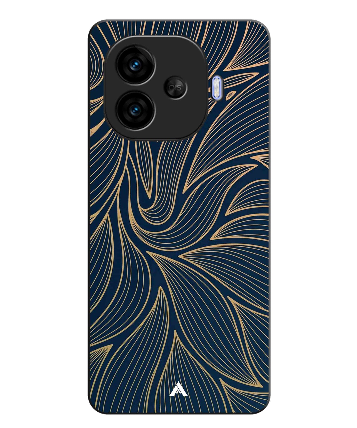 Stripe Pattern 18 Metal Back Cover Phone Case for iQOO Neo 10r