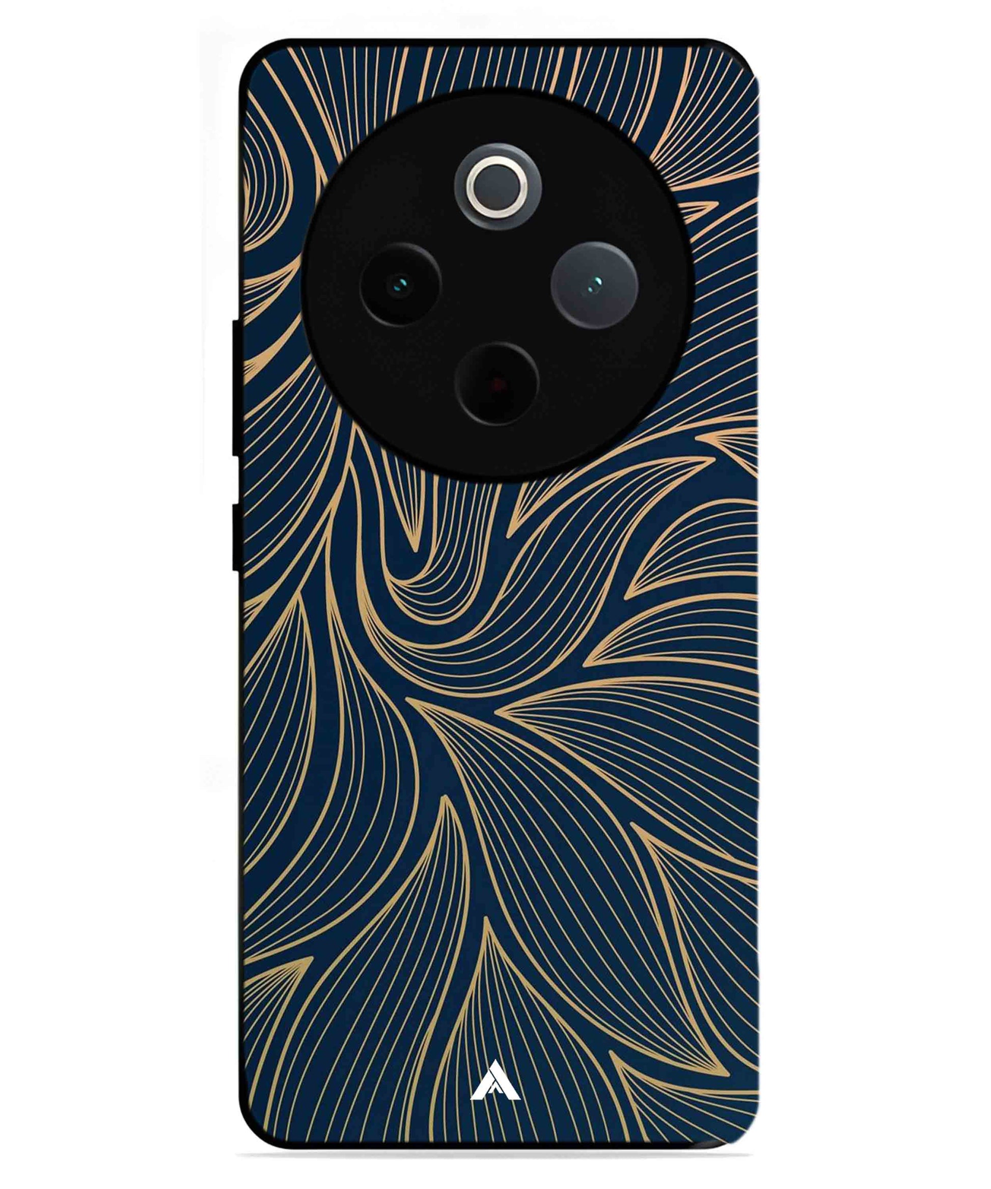Stripe Pattern 18 Metal Back Cover Phone Case for iQOO Z10
