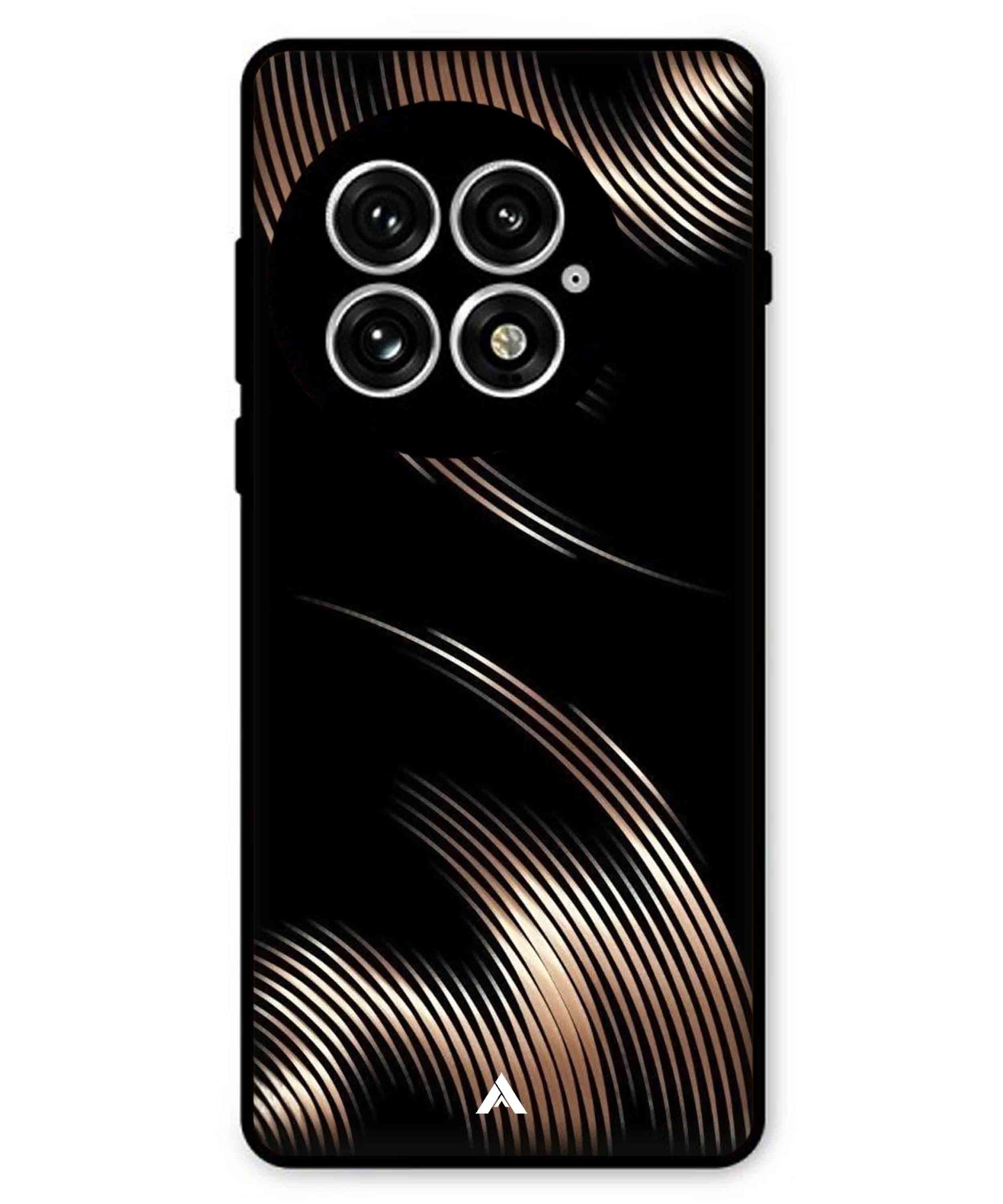 Stripe Pattern 1 Metal Back Cover Phone Case for Oneplus 13