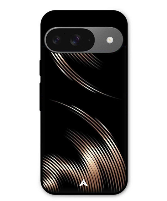 Stripe Pattern 1 Metal Back Cover Phone Case for Pixel 9