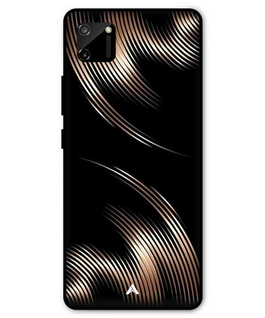 Stripe Pattern 1 Metal Back Cover Phone Case for Realme C11