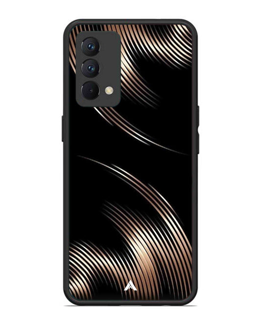 Stripe Pattern 1 Metal Back Cover Phone Case for Realme GT Master Edition