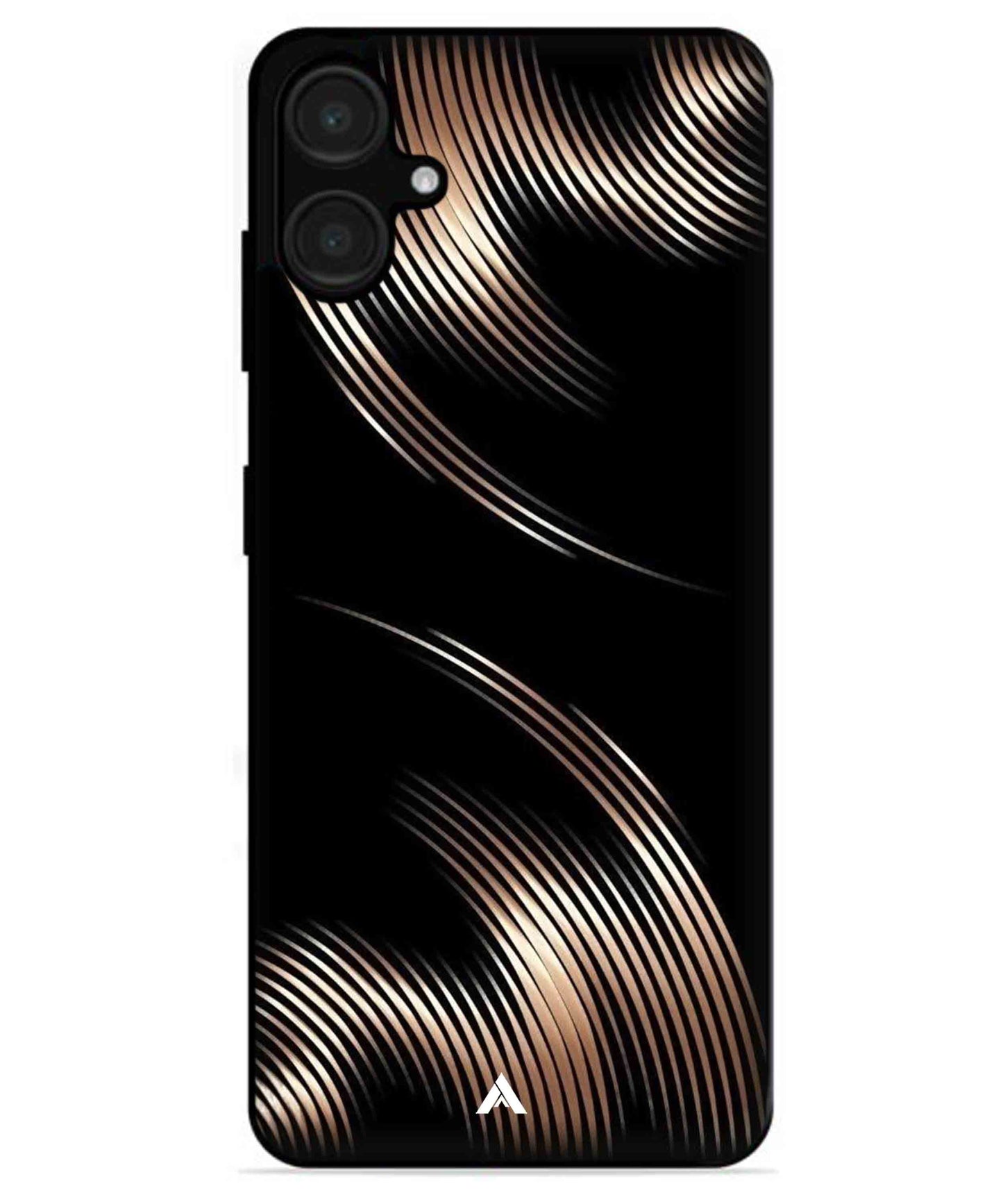 Stripe Pattern 1 Metal Back Cover Phone Case for Samsung Galaxy A06