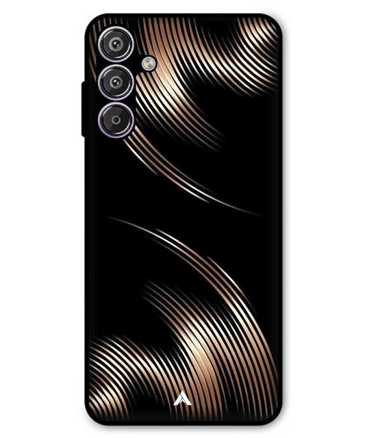 Stripe Pattern 1 Metal Back Cover Phone Case for Samsung Galaxy A13 5G