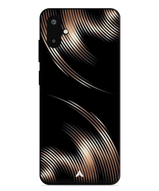 Stripe Pattern 1 Metal Back Cover Phone Case for Samsung Galaxy F06