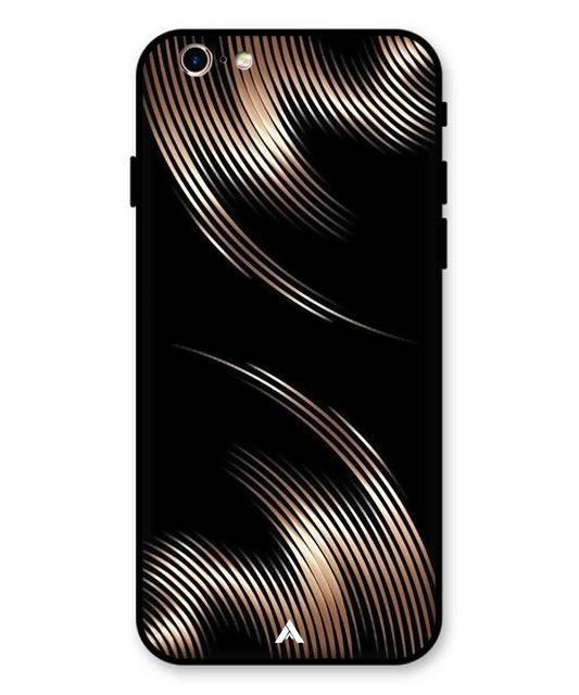 Stripe Pattern 1 Metal Back Cover Phone Case for iPhone 11