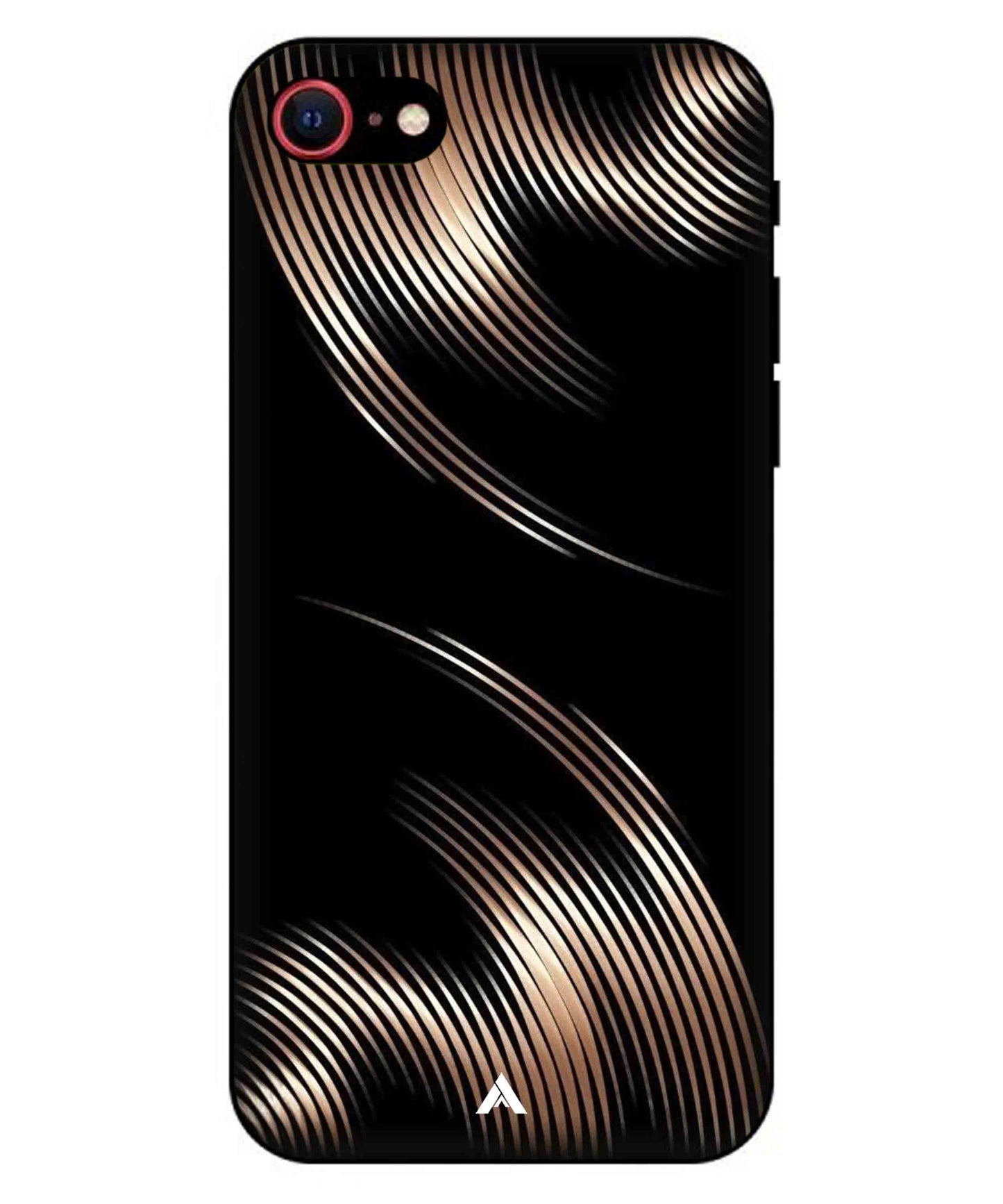 Stripe Pattern 1 Metal Back Cover Phone Case for iPhone 7