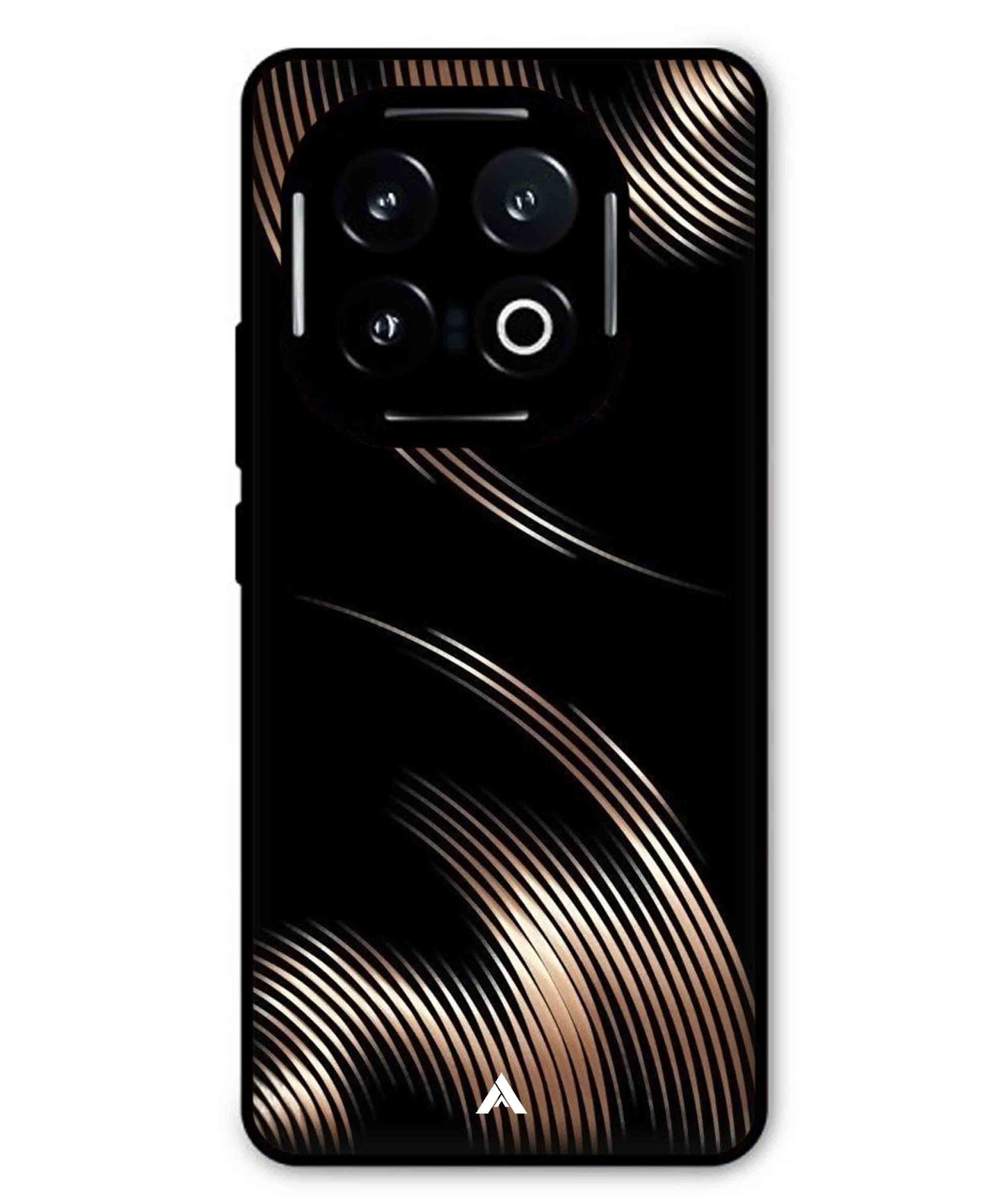 Stripe Pattern 1 Metal Back Cover Phone Case for iQOO 13