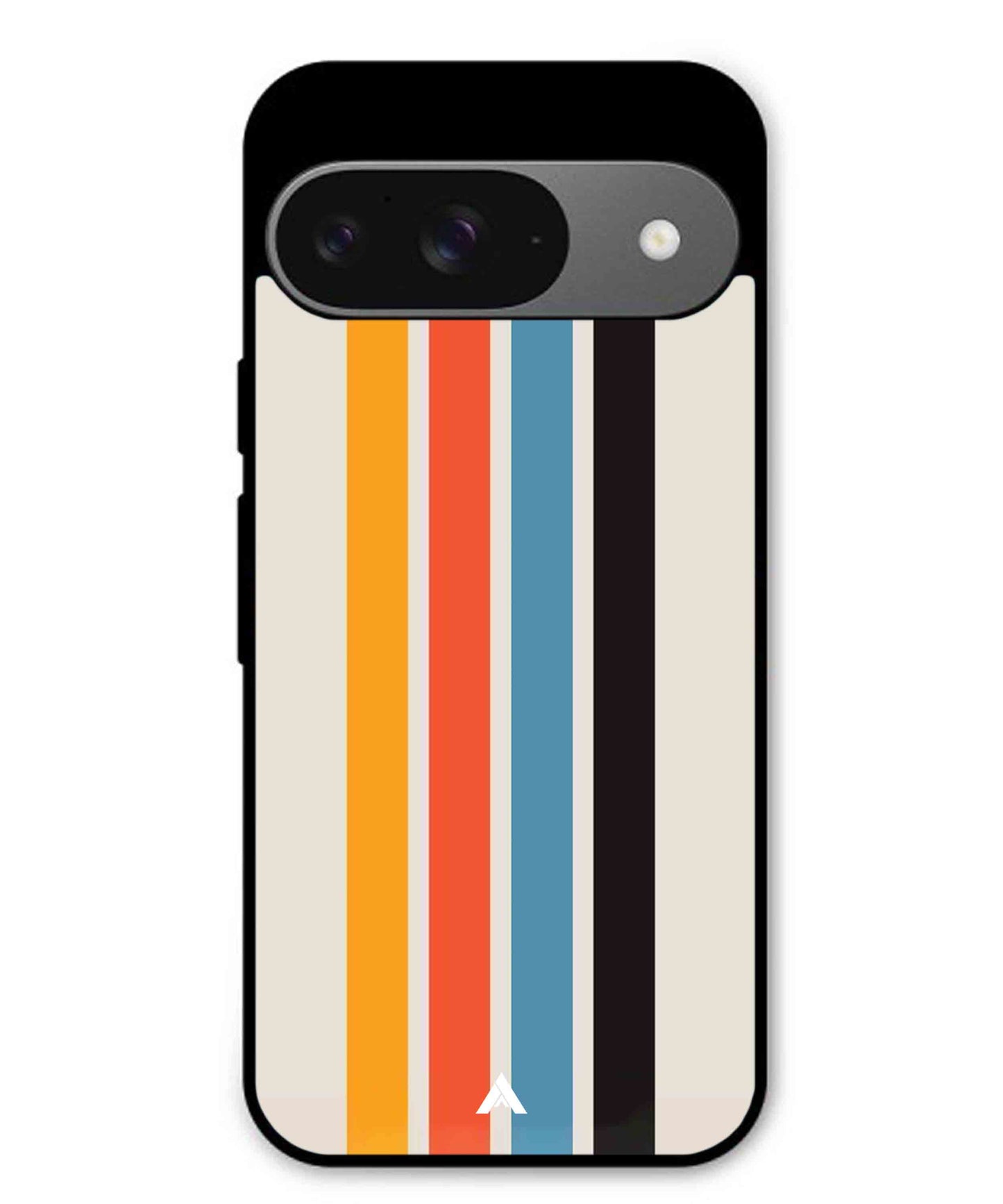 Stripe Pattern 2 Metal Back Cover Phone Case for Pixel 9