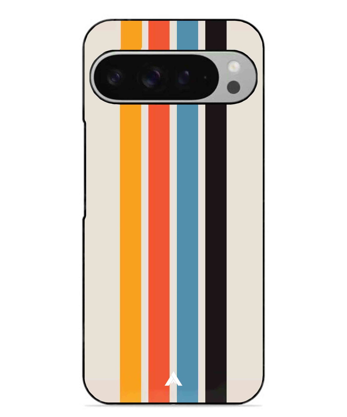 Stripe Pattern 2 Metal Back Cover Phone Case for Pixel 9 Pro