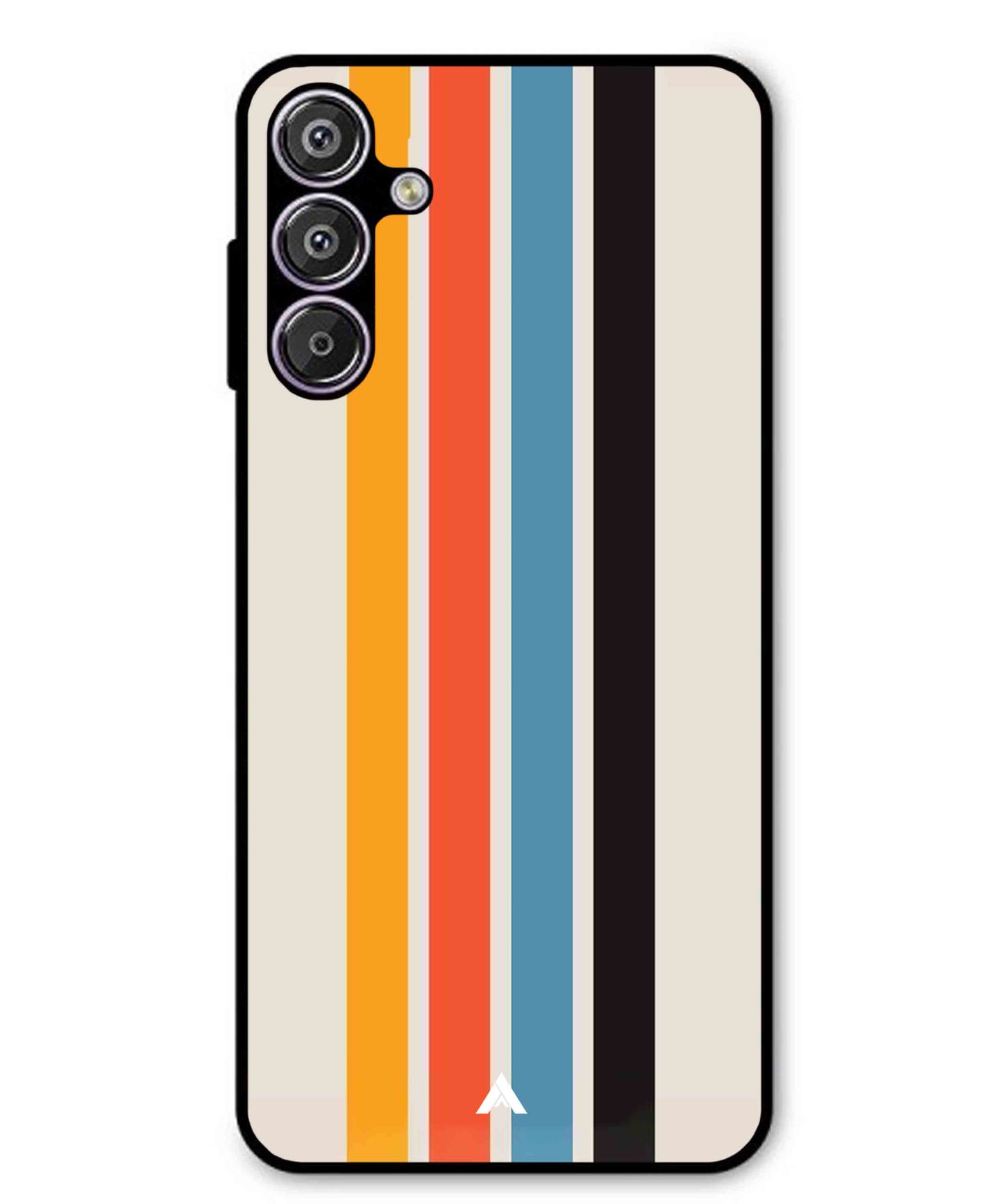 Stripe Pattern 2 Metal Back Cover Phone Case for Samsung Galaxy S25