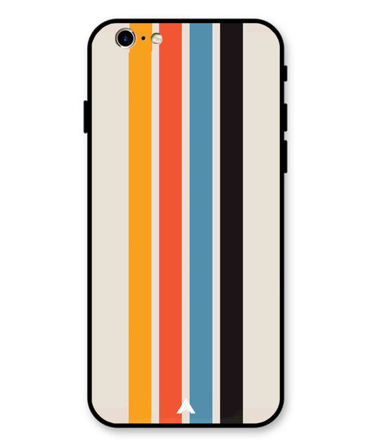 Stripe Pattern 2 Metal Back Cover Phone Case for iPhone 11