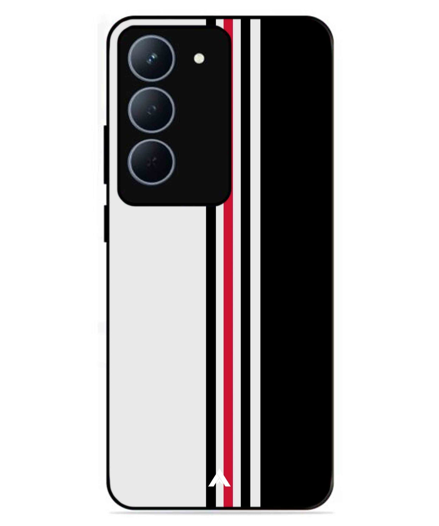 Stripe Pattern 3 Metal Back Cover Phone Case for Realme P3X