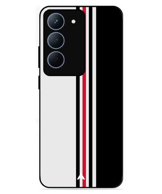 Stripe Pattern 3 Metal Back Cover Phone Case for Realme P3X